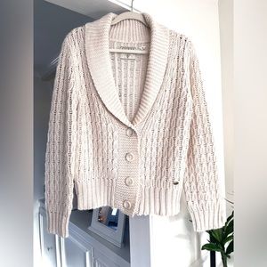 GUESS Jeans Wool Knit Button Up Cardigan, M